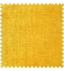 Yellow color complete solids texture surface soft velvet finished polyester base thick background sofa fabric